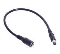YIGZYCN Câble d'extension d'alimentation portable CC 6,3 x 3 mm pour ordinateurs portables - 30 cm de long - 18 AWG mâle vers femelle - Câble de charge