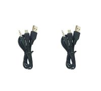 YIGZYCN Câble micro USB universel en forme de Y 5 broches vers auxiliaire de 3,5 mm et cordon d'alimentation USB pour gadget numérique Plug and Play Câble audio double fonction