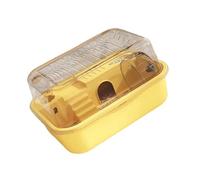 YIGZYCN Cage pour hamster avec base amovible, roue d'exercice silencieuse et design double couche pour un nettoyage facile et un habitat confortable avec zone d'activité