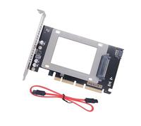 YIGZYCN Carte d'extension PCIe vers U.2 SFF8639 NVMe pour stockage haute vitesse Peut être utilisé avec une extension d'interfaces 4x8x 16x