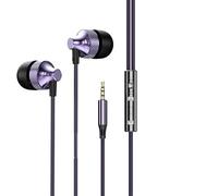 YIGZYCN Casque de jeu haute intra-auriculaire avec basses lourdes, aigus clairs, réduction du bruit, micro de type C, écouteurs de jeu de 3,5 mm