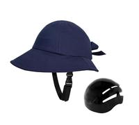 YIGZYCN Casquettes de cyclisme respirantes Casques pour femmes Activités de plein air Chapeau en forme de vélo Soleil Élégant Vélo Femme Vélo en forme de soleil pour le cyclisme