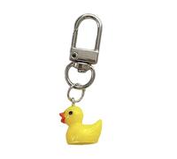 YIGZYCN Chaîne mobile en forme de canard à la mode, porte-clés en résine, porte-clés à la mode, décoration de porte-clés tendance