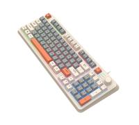 YIGZYCN Clavier mécanique de jeu filaire 94 touches interchangeables à chaud pour ordinateur portable mécanique ergonomique