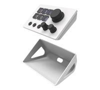 YIGZYCN Clavier mécanique multifonction avec bouton de clavier de bureau, webcast, console de musique, accessoires PC, clavier programmable avec écran