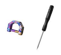 YIGZYCN Clip de durabilité avec tournevis - Accessoire lisse - Plusieurs tailles compactes pour sacs à dos - Porte-clés de voyage