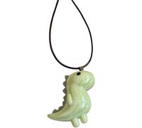 YIGZYCN Collier à breloques dinosaure en résine avec pendentif animal unique, chaîne de clavicule vintage, accessoire pour femme et homme