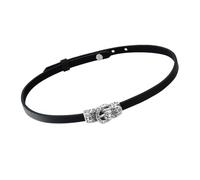 YIGZYCN Collier ras du cou tendance en cuir style rock, Matériaux mélangés