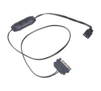 YIGZYCN Contrôleur ARGB 5 V 3 broches Alimentation ARGB Contrôleur 3 broches pour ordinateur CPU Boîtier Cool Ventilateur LED Lumière Radiateur Alimentation
