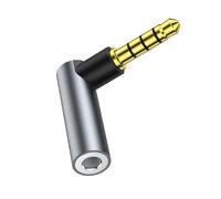 YIGZYCN Convertisseur 3,5 mm mâle femelle connecteurs adaptateur 4 sections stéréo coupleur rallonge pour câble d'extension femelle vers connecteurs
