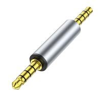 YIGZYCN Convertisseur 3,5 mm mâle femelle connecteurs adaptateur 4 sections stéréo coupleur rallonge pour câble d'extension femelle vers connecteurs