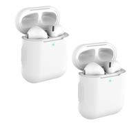 YIGZYCN Coque en silicone absorbant les chocs - Prise en main facile - Texture lisse - Résistante aux chocs - Rangement pour écouteurs - Housse de protection antidérapante