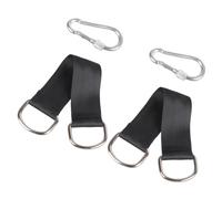 YIGZYCN Corde résistante à l'usure pour hamacs - Sangle de fixation de balançoire à suspendre à un arbre - Pour salle de sport et camping - Avec mousquetons - Étanche - Sangle extérieure