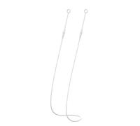 YIGZYCN Cordon de connexion flexible compatible avec la plupart des bouchons d'oreilles - Résistant à l'usure - Cordon de cordon d'oreille
