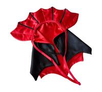 YIGZYCN Costume d'Halloween pour animal de compagnie - Capes en polyester doux et perméable - Facile à habiller - Pour les fêtes des chats - Événement photo fantaisie - Tenues d'Halloween