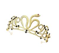 YIGZYCN Couronne de serpent en strass - Accessoire pour cheveux - Accessoire pour photographie de fête