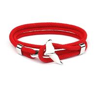 YIGZYCN Crochet queue de baleine unisexe réglable Milan Corde Chaîne Bracelet Queue de baleine Wrap pour homme et femme Bracelet queue de baleine pour femme, Approx.65cm/25.59", Coton