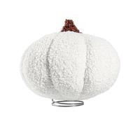 YIGZYCN Décoration de Noël en forme de citrouille/spectre souple - Base en métal - Décoration de Noël pour cheminées, table, fête d'hiver, décoration de maison de vacances