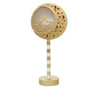 YIGZYCN Décorations en bois complexes du Moyen-Orient pour festival religieux Éclairage Texture bois Convient pour les fêtes de l'Aïd