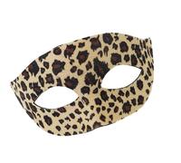 YIGZYCN Design respirant pour bal masqué et Halloween, motif léopard