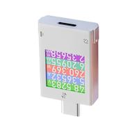 YIGZYCN Détecteurs de tension USB de type C portables avec écran LCD pour surcharger les tensions en temps réel
