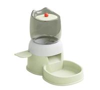 YIGZYCN Distributeur de nourriture pour animaux de compagnie avec mécanisme de presse à pied, composant de base coulissante, composant automatique activé par le pied