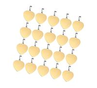 YIGZYCN Élégant pendentif en forme de cœur en acier inoxydable - Accessoire polyvalent pour les fêtes et les rendez-vous
