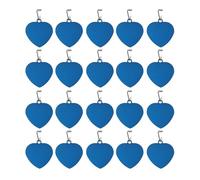 YIGZYCN Élégant pendentif en forme de cœur en acier inoxydable - Accessoire polyvalent pour les fêtes et les rendez-vous