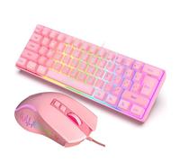 YIGZYCN Ensemble de claviers à fils efficaces pour le travail, construction ergonomique, connecteurs de jeu, connectivités, kits de claviers filaires