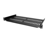 YIGZYCN Étagère de serveur universelle ventilée 1U - Plateau cantilever pour équipement réseau de 48,3 cm et armoire - Étagère robuste pour équipement de données
