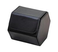 YIGZYCN Étui de rangement en cuir imperméable en forme d'hexagone léger pour bijoux hexagonal portable en cuir européen