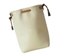 YIGZYCN Étui pour appareil photo reflex numérique vintage avec cordon de serrage, étui souple pour objectif de voyage, sac de rangement, petit sac à bandoulière, F