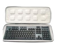 YIGZYCN Étui rigide en EVA pour clavier TKL G913/G913 TKL compatible Bluetooth, sac de rangement de protection