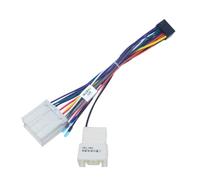 YIGZYCN Faisceau de câblage pour autoradio - Adaptateur stéréo - Connecteur adaptateur - Câble d'alimentation