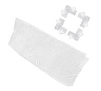 YIGZYCN Filet de protection pour aquarium en maille transparente invisible avec 4 clips de fixation