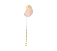 YIGZYCN FurryCats Bâton pour chatons attrapant les chats Jouet interaction pour petits chats Bâton de taquinerie pour l'ennui Chats Cadeaux