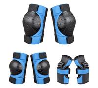 YIGZYCN Genouillères, coudières, gants, équipement de protection confortable et flexible pour patinage à roulettes, pour enfants, garçons et filles, ensemble d'équipement de protection pour enfants