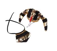 YIGZYCN Hilarant King Dog égyptien respirant, facile à nettoyer, parfait pour costume d'Halloween, chapeau pour animal de compagnie, costume d'Halloween pour animal de compagnie