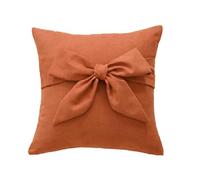 YIGZYCN Housse de coussin facile à enlever avec nœud papillon pour décoration d'intérieur