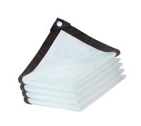YIGZYCN Housse de poulailler en PVC avec bords renforcés en corde pour abri de volaille extérieur et isolation hivernale, bâche multifonction pour bétail