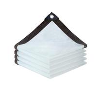 YIGZYCN Housse de poulailler en PVC avec bords renforcés en corde pour abri de volaille extérieur et isolation hivernale, bâche multifonction pour bétail