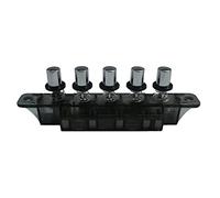 YIGZYCN Interrupteur d'alimentation multifonction durable pour hotte - 250 V 4 A - 5 boutons poussoirs - Type piano pour clavier