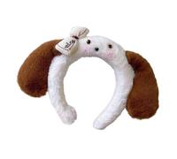YIGZYCN Joli bandeau animal en peluche pour femmes et enfants pour laver le visage, fête d'anniversaire, rassemblement, accessoire pour cheveux