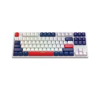 YIGZYCN K87 Clavier mécanique de jeu type C à 87 touches - Commutateur jaune - Clavier mécanique personnalisé K87 - Clavier mécanique de jeu de type C - 87 touches - Interrupteur jaune
