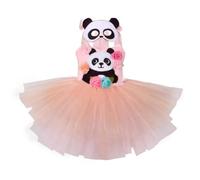 YIGZYCN Kit de déguisement 3 pièces en forme d'animal Panda Cosplay Halloween Costumes