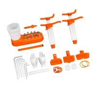 YIGZYCN Kit de purge de frein hydraulique pour vélos - Freins à disque - Huile minérale - Pour VTT - Utilisation facile