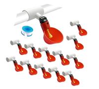 YIGZYCN Lot complet de 24 récipients à boire, 24 connecteurs à trois voies, 1 ruban étanche pour toutes les pièces