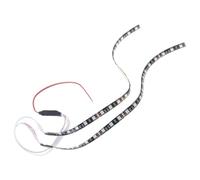 YIGZYCN Lot de 10 bandes lumineuses LED clignotantes étanches pour scooters, accessoires de vélo, lumière LED