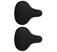 YIGZYCN Lot de 2/4 housses de selle de vélo compactes en nylon avec fermetures élastiques pour selles de vélo, différents types d'usure quotidienne