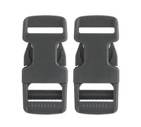 YIGZYCN Lot de 2 boucles de rechange pour sangle de sangle de 2 cm, boucles à dégagement rapide sur le côté, boucles multifonctionnelles, clips non cousus